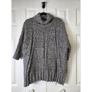 Matilda Jane Women Evening Stroll Sweater  M/L Oversized Chunky Knit Cowl Neck